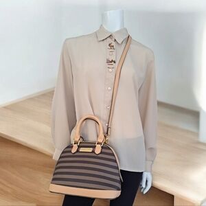 Adrienne Vittadini faux leather crossbody bag & handbag vegan purse tote